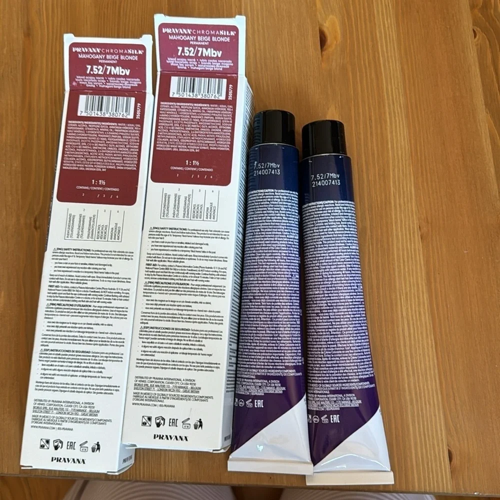 Pravana Chromasilk Hair Dye Mahogany Beige Blond
